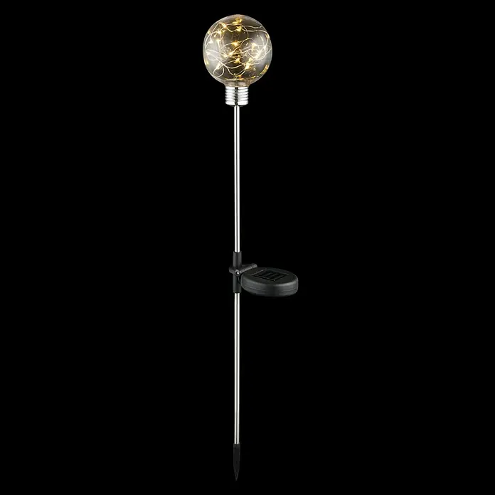 Globo LED-Solar-Dekoleuchte - Leuchtmittel: LED, Klar, Ø x H: 10 x 72 cm - Anwendungsbeispiel