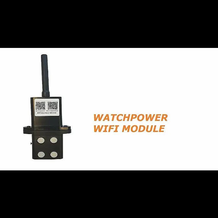 Módulo transmisor inalámbrico WiFi - RS 232, 12 V, 2 W, L x An x Al: 2,8 x 4,6 x 17,2 cm - CONFIGURACION DE WATCHPOWER WIFI MODULE