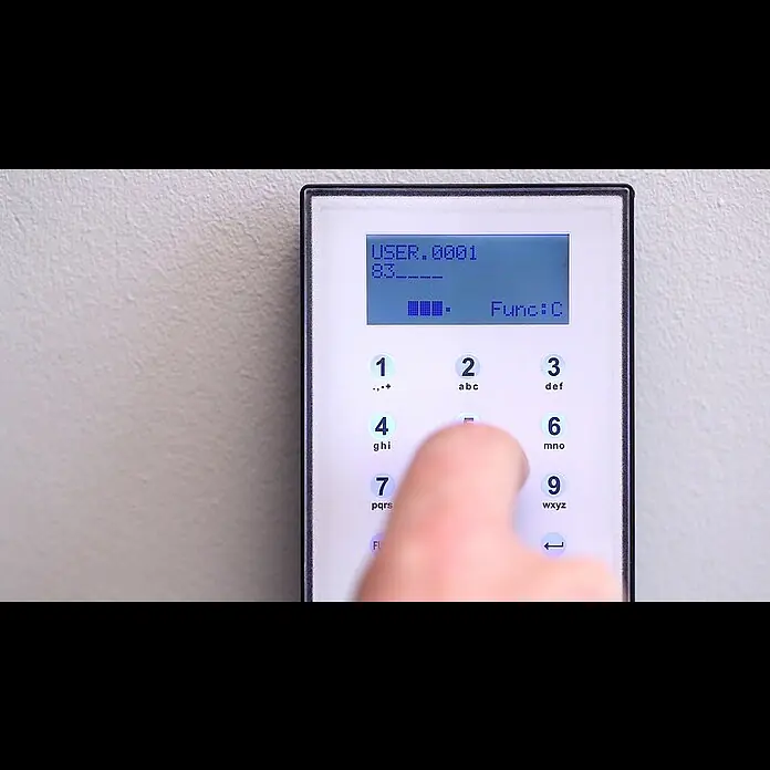 Burg-Wächter Elektronisches Türschloss secuENTRY 5602 FINGERPRINT - Bedienung: Fingerabdruck, Zugangscode, Smartphone, Geeignet für: Türstärken bis 118 mm (59/59), Funk - BURG-WÄCHTER TSE PRIME - PROGRAMMIERUNG