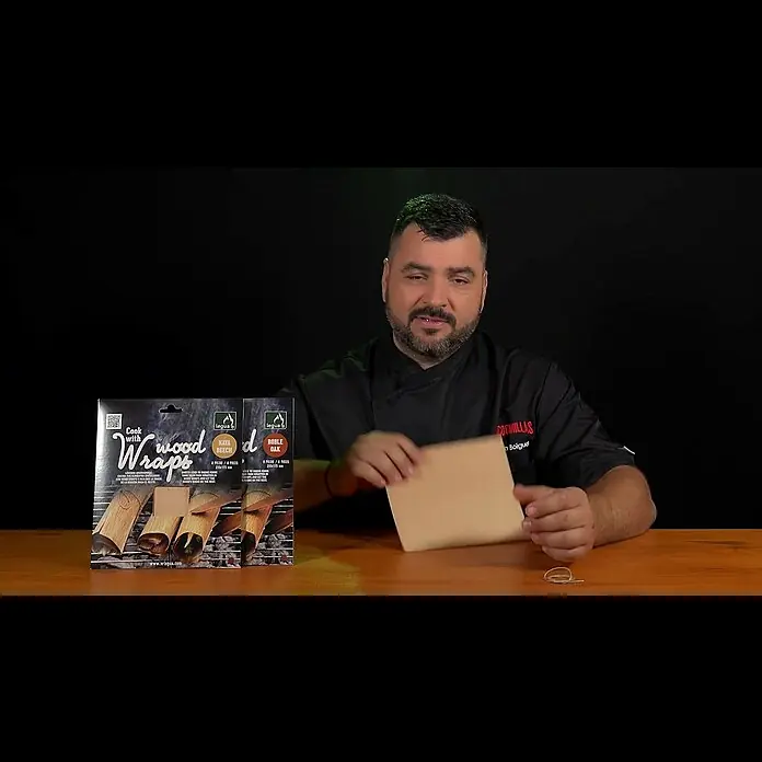 Láminas ahumadoras Haya - 8 ud. - Wraps
