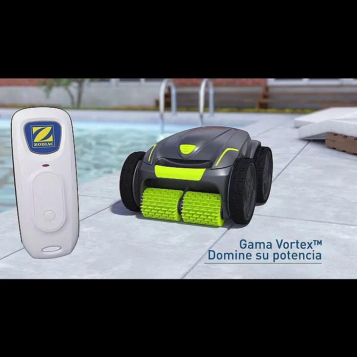 Zodiac Robot de piscina Vortex GV3420 - Potencia de filtración: 16 m³/h, 2 programas de limpieza - vortex