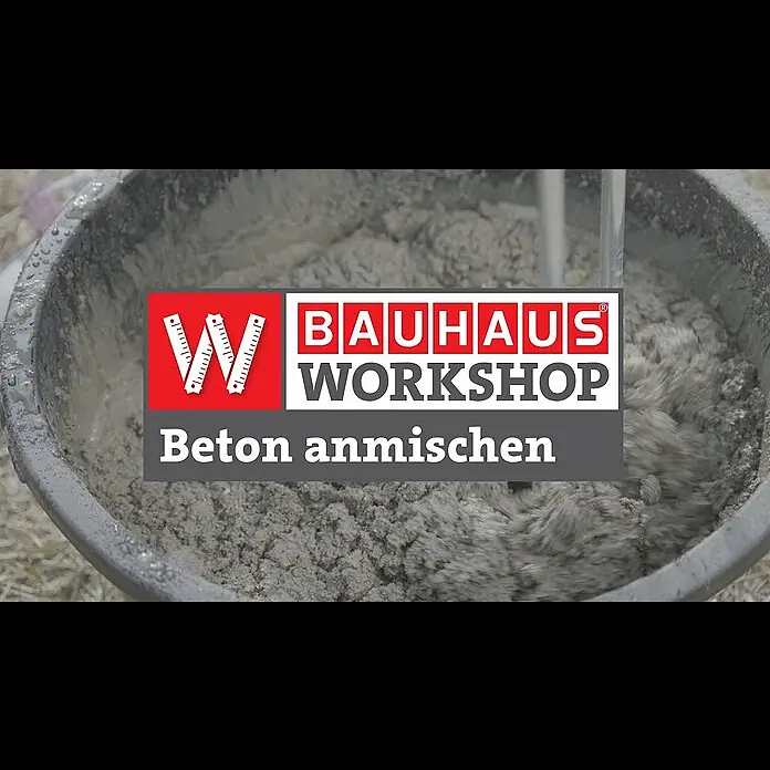 Quick-Mix Zement - 5 kg, Chromatarm - Beton anmischen wie die Profis [Anleitung] | BAUHAUS Workshop