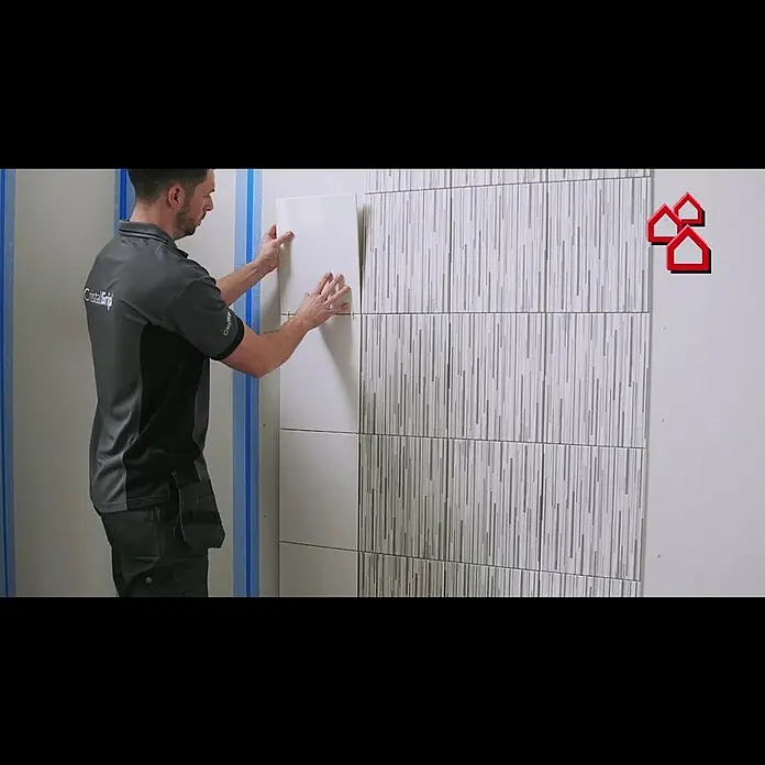 Johnson-Tiles Cristalgrip Wandfliesen-Haftgewebe - Breite: 25 cm, Max. Anwendungsfläche: 1 m² - Die neue Art Fliesen zu verlegen mit Cristalgrip von Johnson Tiles | BAUHAUS