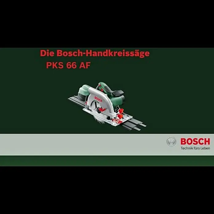 Bosch Handkreissäge PKS 66 AF - 1.600 W, Ø 190 mm, 5.000 U/min - Bosch Expert Handkreissäge PKS 66 AF