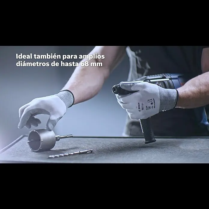 Bosch Professional Martillo combinado GBH 2-26 F - 830 W, Número máx. de impactos: 4.000/min - Martillo perforador Bosch GBH 2-26 F Professional