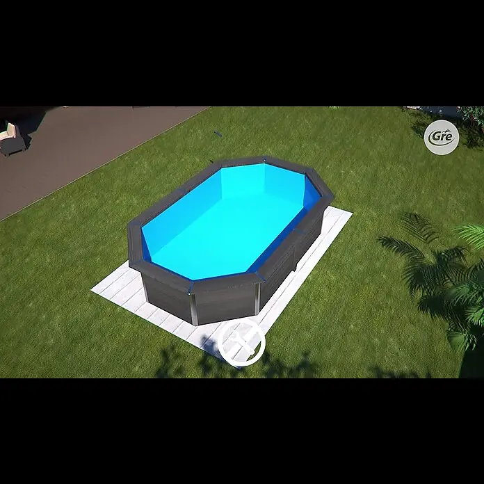 Gre Set piscina completa Avantgarde - Ø x Al: 410 x 124 cm, 11 m³ - Avant