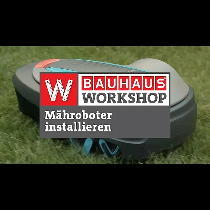 Gardena Mähroboter  Sileno minimo 250 - 18 V, Li-Ionen, 1 Akku, Max. Flächenempfehlung: 250 m² - Mähroboter installieren [Anleitung] | BAUHAUS Workshop