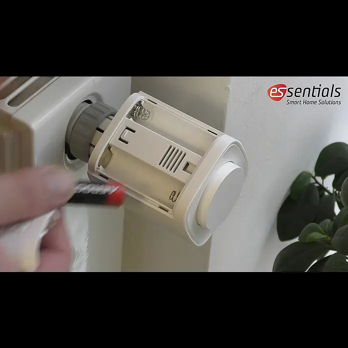 Essentials Heizkörper-Thermostat Design - Steuerung: Manuell, Mit Display - essentials Heizkörperthermostat Bluetooth