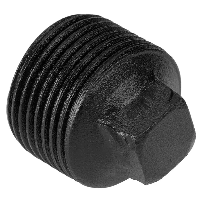Walteco Rusticline Verschraubung Tube - Stahl, Schwarz, 2 Stk. - Diagonale Ansicht