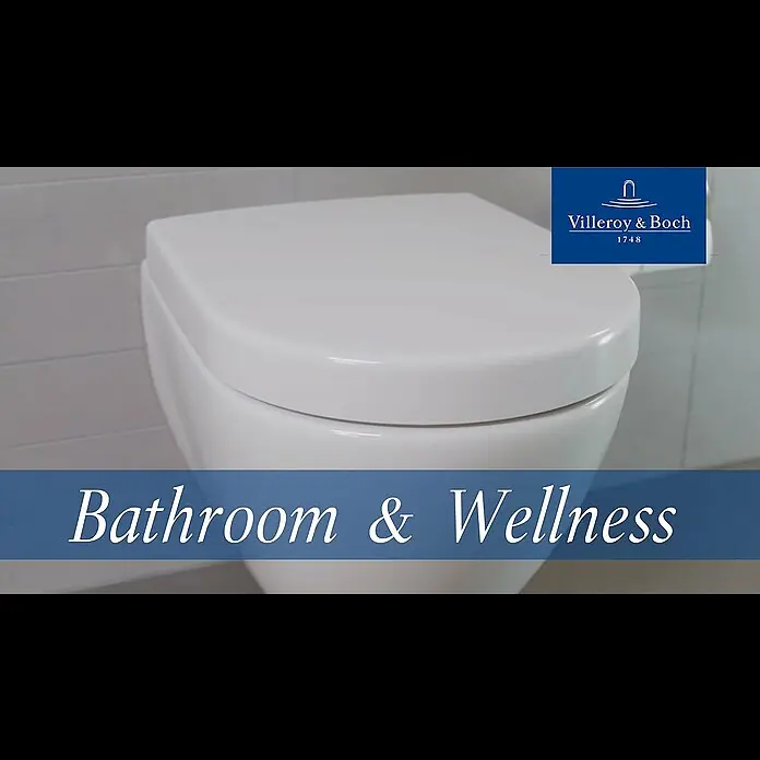 Villeroy & Boch Subway 2.0 Wand-WC-Set - Spülrandlos, Ohne Spezialglasur, Spülform: Tief, WC Abgang: Waagerecht, Weiß - Wand-WC Subway 2.0 Directflush