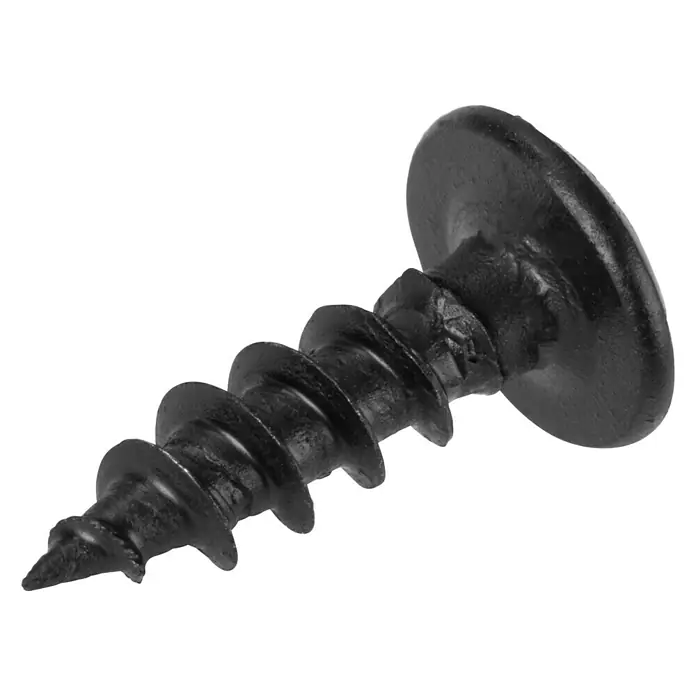 Walteco Rusticline Universalschraube Tube - Ø x L: 5 x 16 mm, Schwarz - Diagonale Ansicht