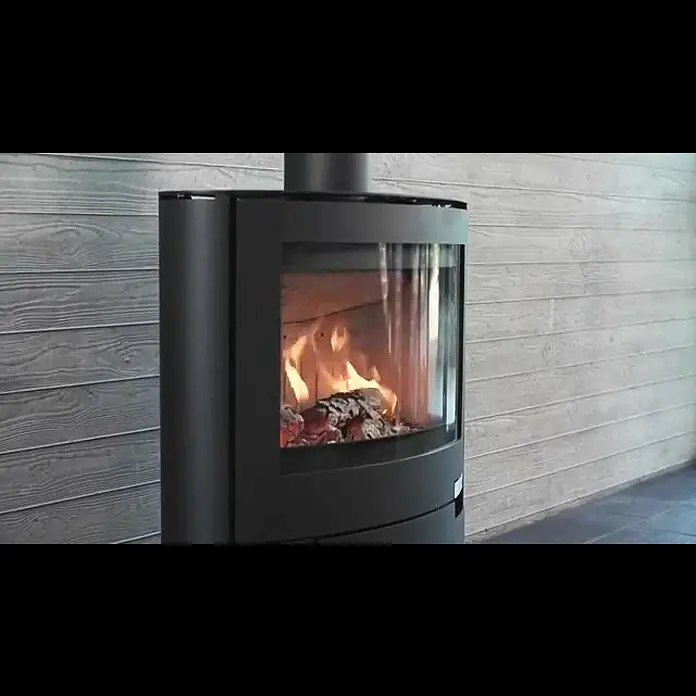 Aduro Kaminofen 15 - 6,5 kW, Raumheizvermögen: 350 m³, Schwarz - Kaminofen Aduro 15