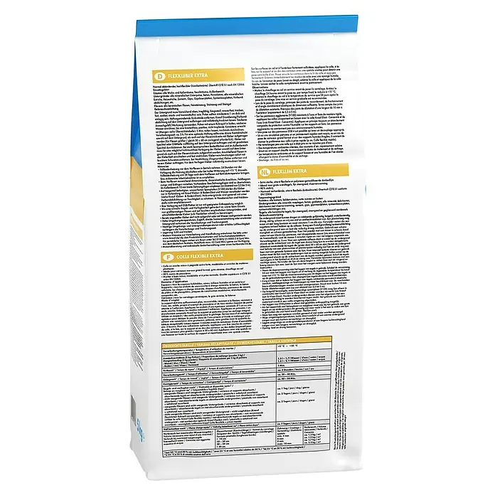 Knauf Flexkleber Extra - 5 kg - Rückansicht