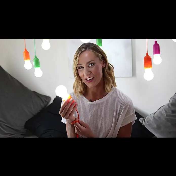 LED-Dekoleuchte Handy Lux - 2 Stk., Weiß, B x H: 5,5 x 15,5 cm, Batteriebetrieben - Handy Lux Colors | LED Allzweckleuchten | MediaShop.TV