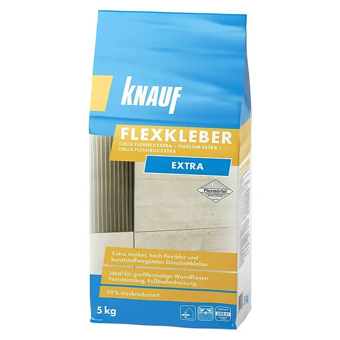 Knauf Flexkleber Extra - 5 kg - Vorderansicht