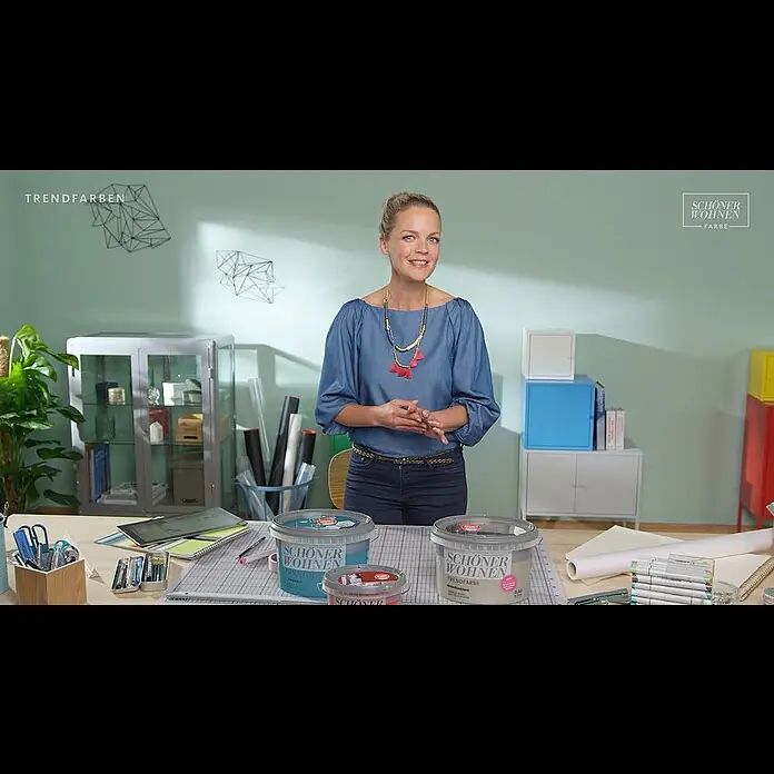 SCHÖNER WOHNEN-Farbe Wandfarbe Trendfarbe - Mango, 2,5 l, Matt, Konservierungsmittelfrei - SCHÖNER WOHNEN Trendfarben