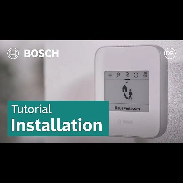 Bosch Smart Home Fernbedienung Twist - Weiß, Silber, 2,4 GHz, ZigBee 3.0 - How to install the Twist | Bosch Smart Home [DE]