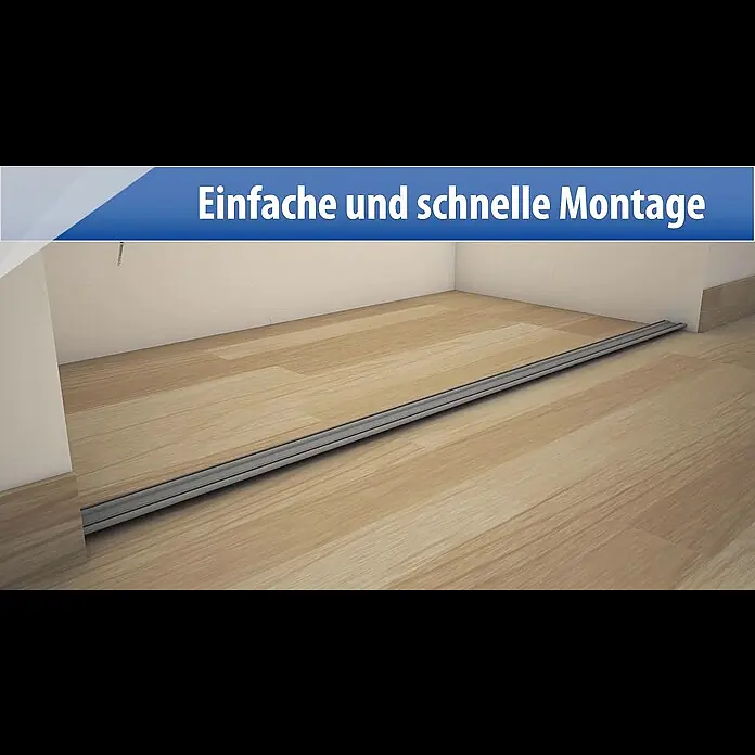 Optimum Schiebetür-Set - Weiß/Grau, 120 x 250 cm - Optimum Schiebtüren | BAUHAUS