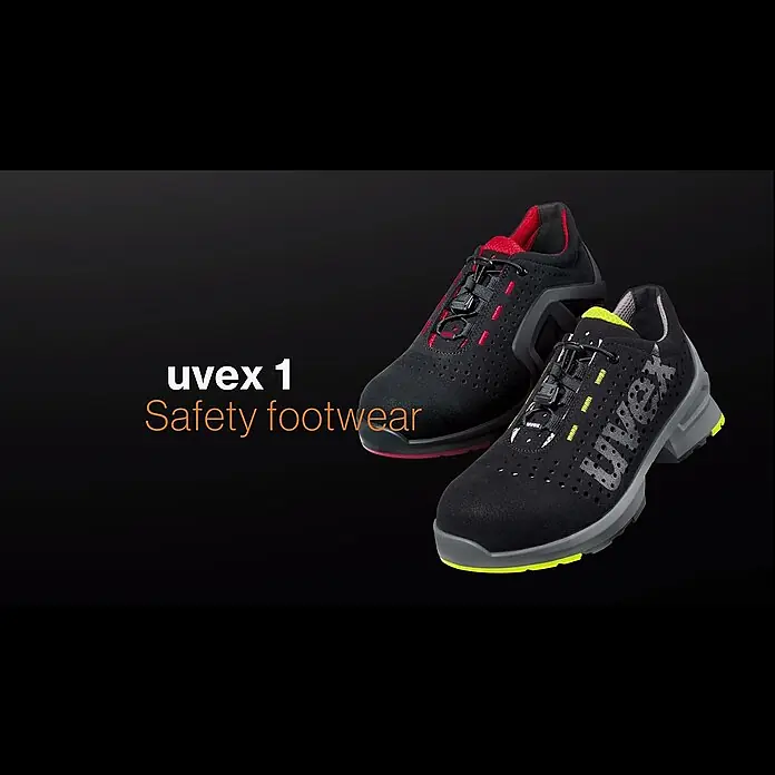 Uvex Sicherheitshalbschuh 1 - Schuhgröße: 42, S1P - Produktvideo Sicherheitsschuh Uvex 1