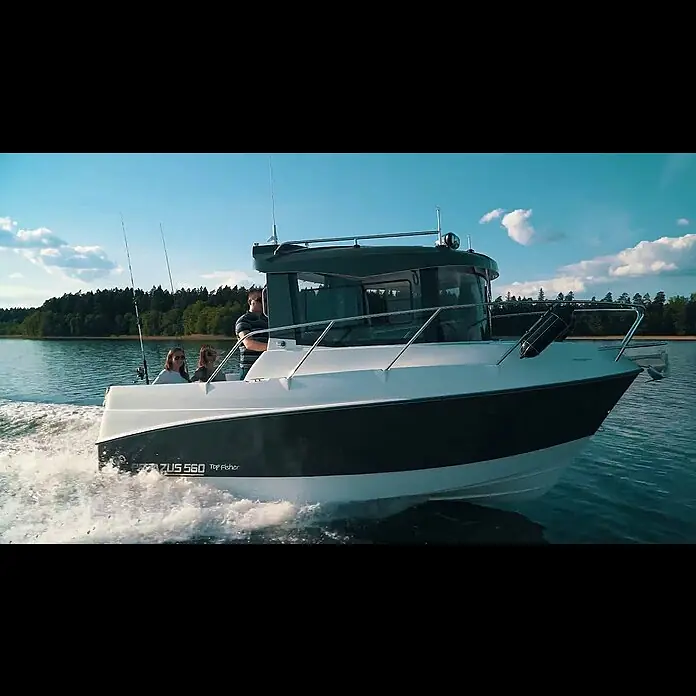 PEGAZUS GFK-Boot GFK 560 Top Fisher Basic - Motorleistung: Ohne Motor, Geeignet für: Max. 6 Personen, CE-Klasse C - Pegazus 560 Top Fisher - summer fishing and leisure