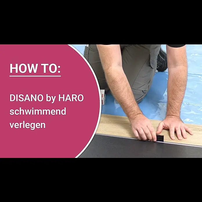 Living by Haro Designboden HydroStar Finca Azulejo Crema - 631 x 313 x 6,5 mm, Fliesenoptik - Designboden DISANO by HARO selbst verlegen – Verlegeanleitung: schwimmende Verlegung