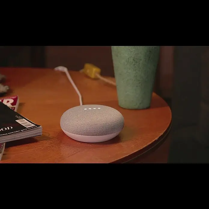 Google Altavoz inteligente Home Mini - Funcionamiento en red - Un día con Google Nest Mini