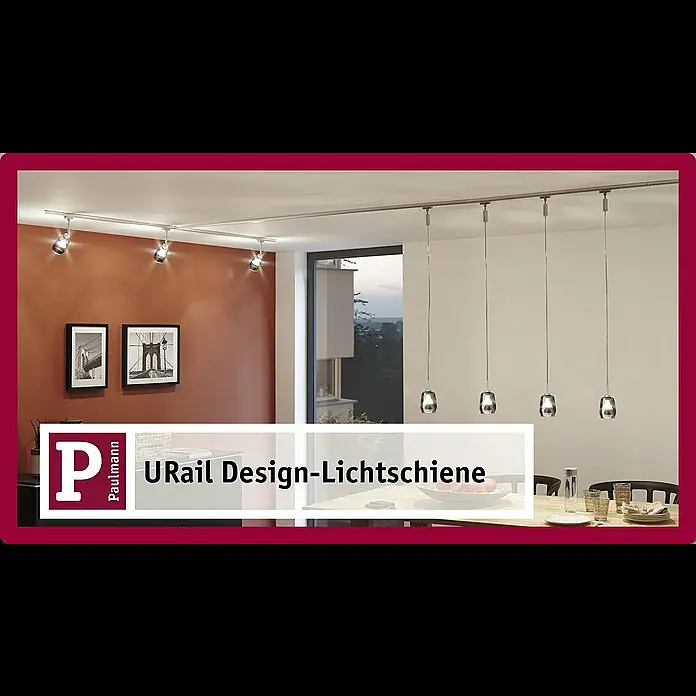 Paulmann URail Endkappe LED - L x B: 14,1 x 5,7 cm, Metall, 1-flammig - Paulmann Licht: Mit der URail-Lichtschiene LED-Strahler und Pendel in der ganzen Wohnung verteilen