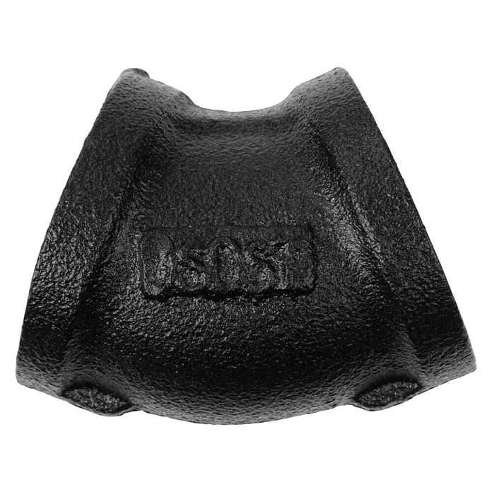 Walteco Rusticline Schraubwinkel Tube - Stahl, Schwarz, Winkel: 45 ° - Vorderansicht