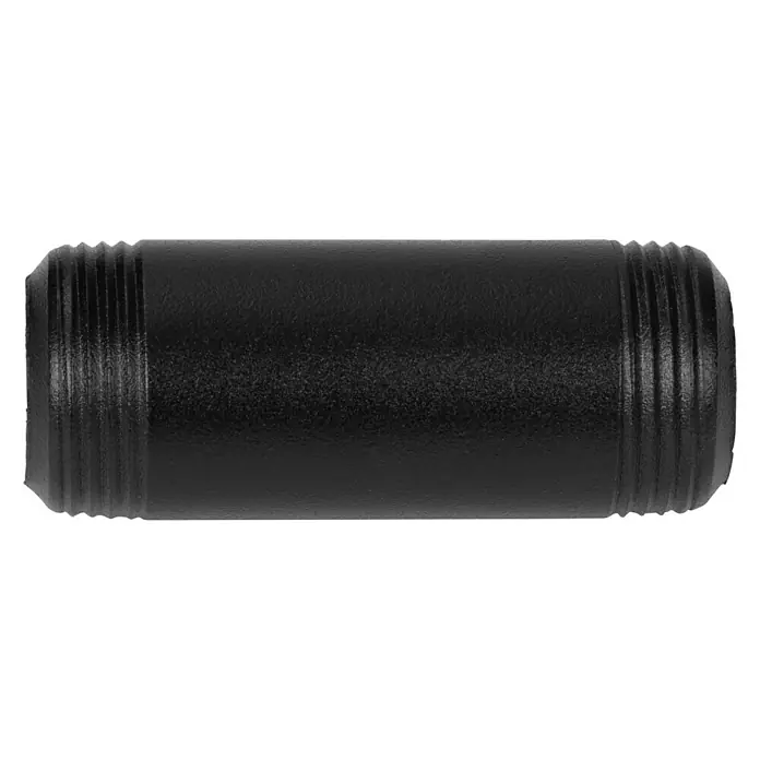 Walteco Rusticline Rohr Tube - Länge: 60 mm, Stahl, Schwarz - Linke Seitenansicht