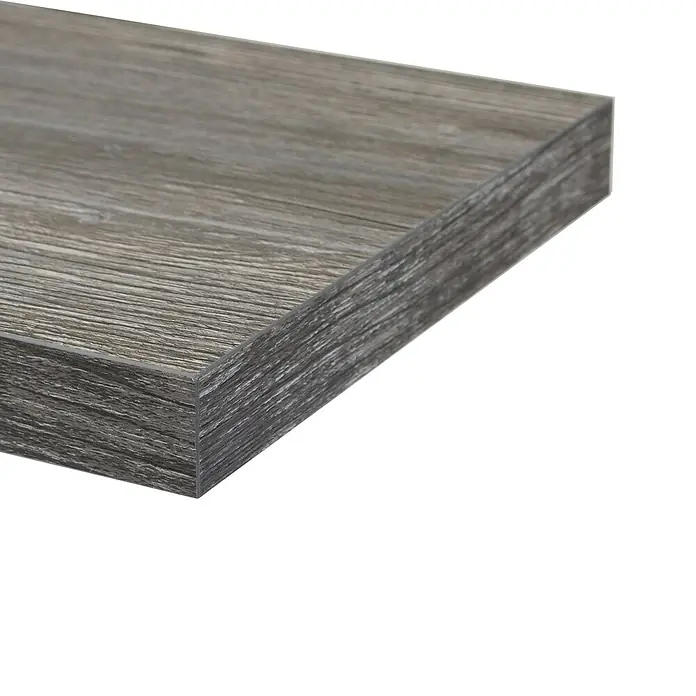 Walteco Rusticline Regalboden Tube - L x B x H: 80 x 25 x 2,5 cm, Eiche - Detailaufnahme