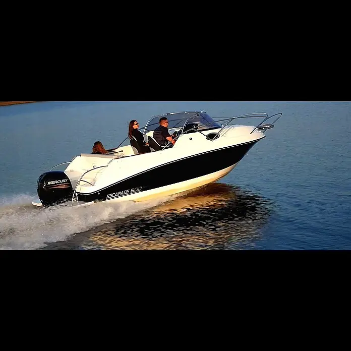 PEGAZUS GFK-Boot GFK Escapade 600 - Motorleistung: Ohne Motor, Max. 6 Personen, Nutzlast: 660 kg, CE-Klasse C - ESCAPADE 600 OPEN