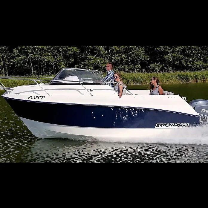 PEGAZUS GFK-Boot GFK 550 Comfort - Motorleistung: Ohne Motor, Umfangreiche Zusatzausstattung, Geeignet für: Max. 6 Personen, Nutzlast: 670 kg, CE-Klasse C - PEGAZUS 550