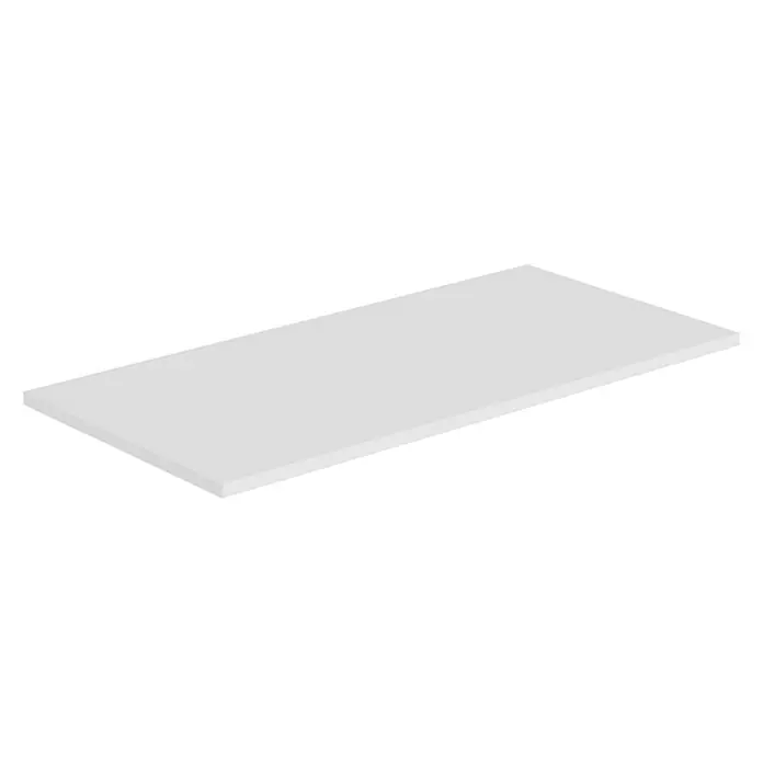 Encimera para lavabo Cíes - 39,1 x 81 x 1,6 cm, Blanco - Vista angular