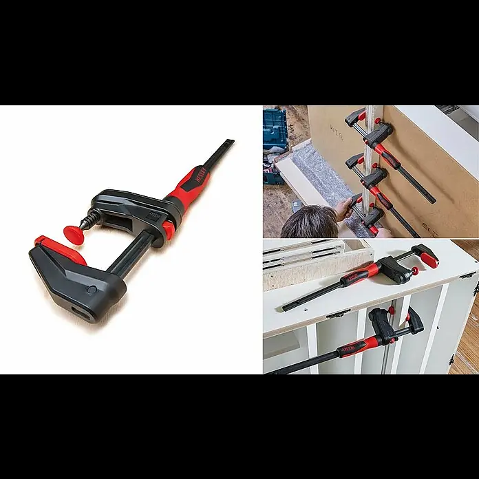 Bessey Getriebezwinge GearKlamp GK 45 - Spannweite: 450 mm, Ausladung: 60 mm - Getriebezwinge GearKlamp GK