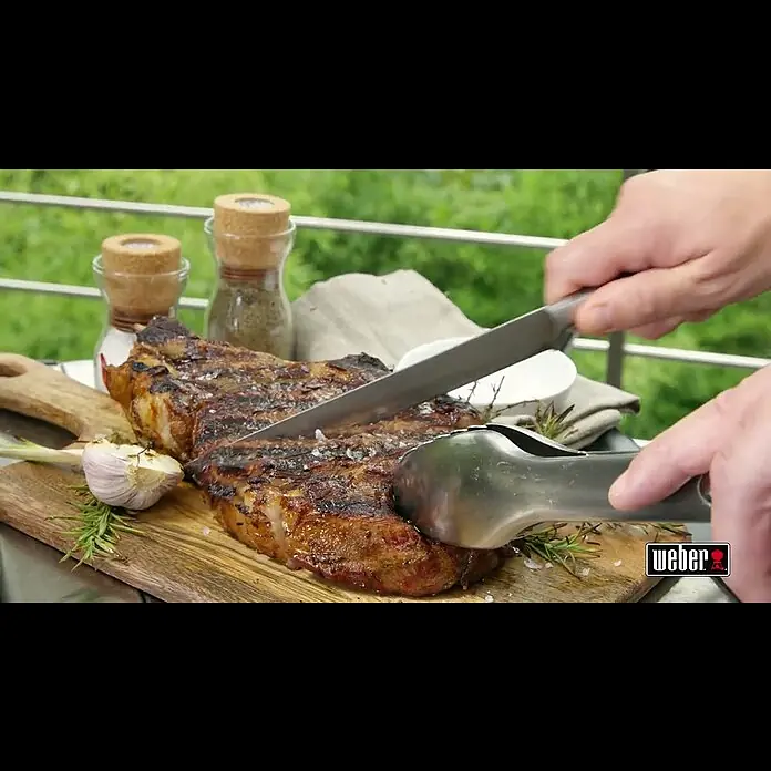 Weber Barbacoa eléctrica Pulse 2000 con carro - 2,2 kW, Superficie parrilla: 49 x 39 cm - 2000