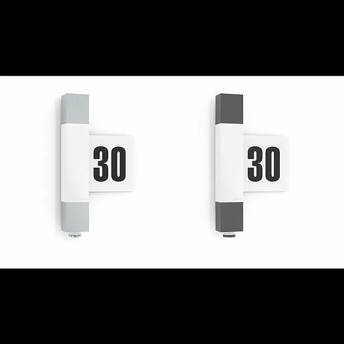 Steinel Sensor-Außenwandleuchte L631 LED - 8,2 W, 65 x 61 x 364 mm, Anthrazit, Opal, IP44 - Steinel DIY - Außenleuchte L630
