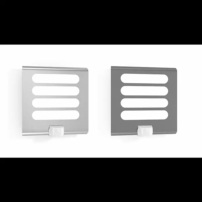 Steinel LED-Sensor-Außenwandleuchte L 220 - 9,3 W, L x B x H: 25,1 x 24,6 x 8,4 cm, Edelstahl, Warmweiß - Steinel Außenleuchte L 224