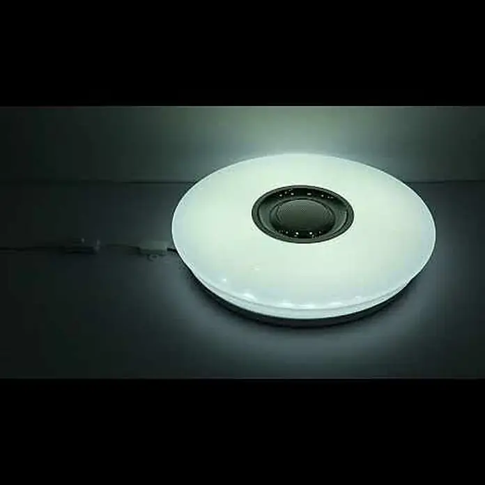 Plafón LED redondo Melodía - 24 W, Blanco, RGB - BAUHAUS- Plafón Melodia (27643398) Remote control