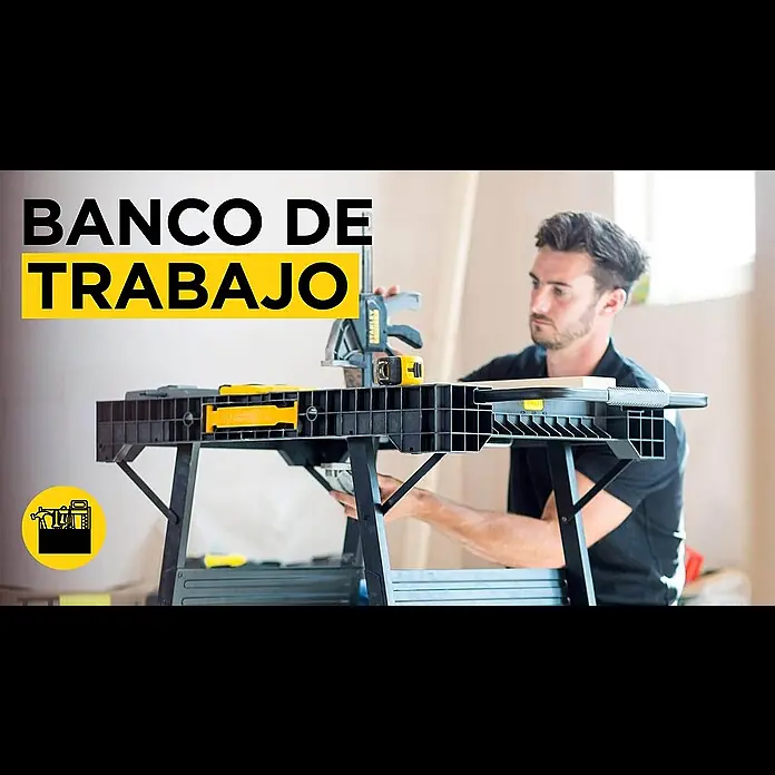Stanley FatMax Banco de trabajo plegable SFM - 85 x 61 x 80 cm - Banco de trabajo plegable - STANLEY FATMAX
