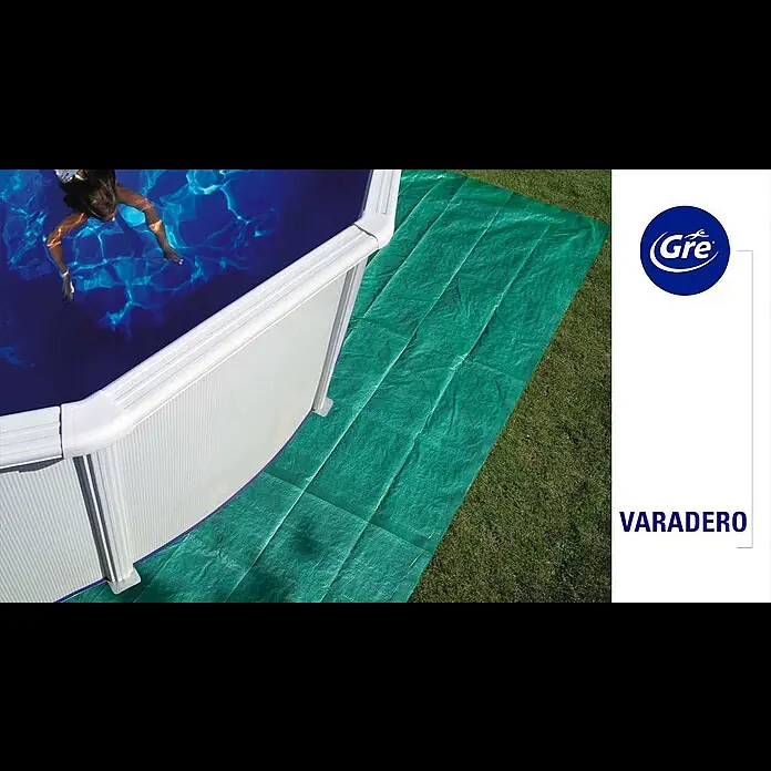 Gre Piscina ovalada desmontable Varadero - 500 x 340 x 120 cm, 13.696 l, Blanco - Varadero2