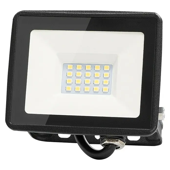 Garza Proyector LED Basic - 20 W, L x An x Al: 2,3 x 10,2 x 9,9 cm, Blanco neutro - Vista angular