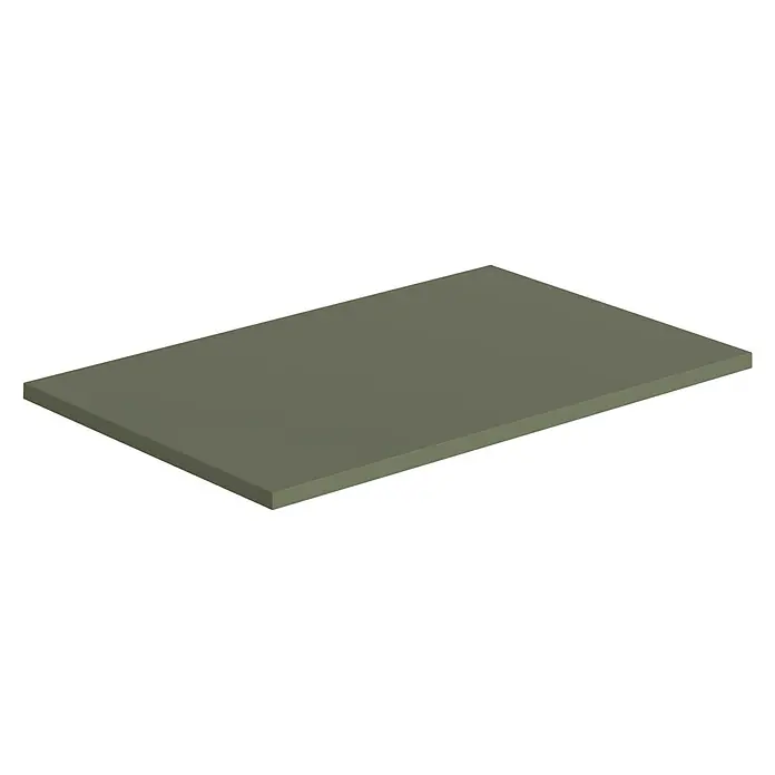 Encimera para lavabo Cíes - 39,1 x 61 x 1,6 cm, Musgo - Vista angular