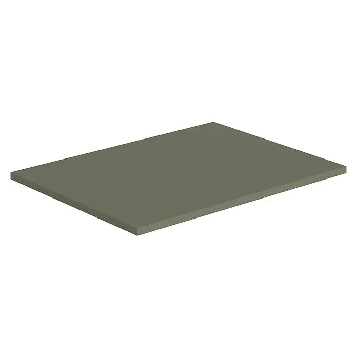 Encimera para lavabo Toja - 45,7 x 61 x 1,6 cm, Musgo - Vista angular