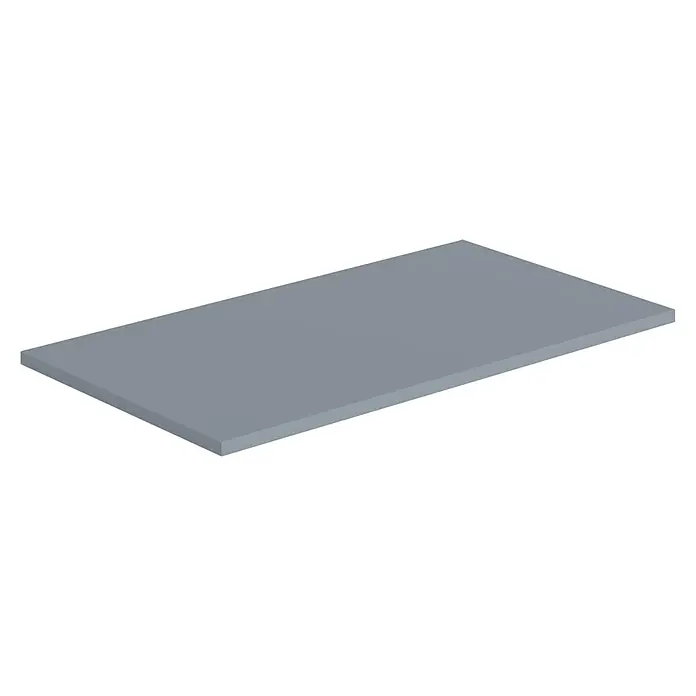 Encimera para lavabo Cíes - 39,1 x 71 x 1,6 cm, Azul - Vista angular