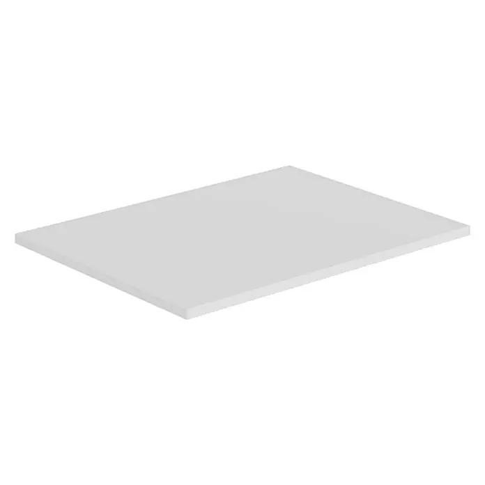 Encimera para lavabo Toja - 45,7 x 61 x 1,6 cm, Blanco - Vista angular