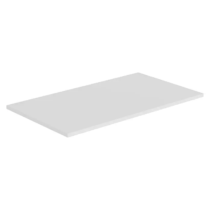 Encimera para lavabo Toja - 45,7 x 81 x 1,6 cm, Blanco - Vista angular