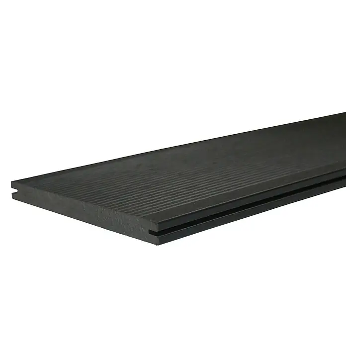 WPC-Terrassendiele - Anthrazit, 300 x 19 x 1,6 cm - Detailaufnahme