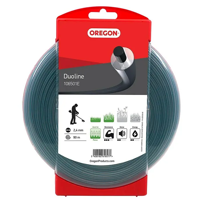 Oregon Najlonski konac - Duljina niti: 90 m, 2,4 mm - Pogled sprijeda