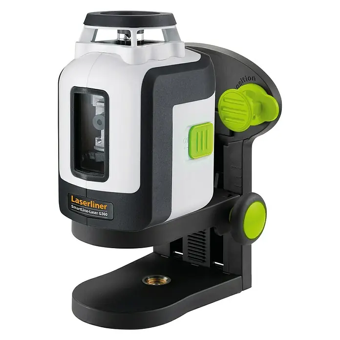Laserliner Kreuzlinienlaser SmartLine G360 - Funktionen: 360°-Laserlinie, Laserdiode: 515 Nm - Diagonale Ansicht