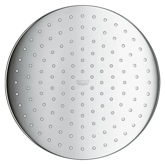 Grohe Vitalio Start Duschsystem 250 - Mit Thermostatarmatur, Lochabstand: 101,6 cm, Anzahl Strahlarten: 2 Stk., Chrom - Ansicht von unten